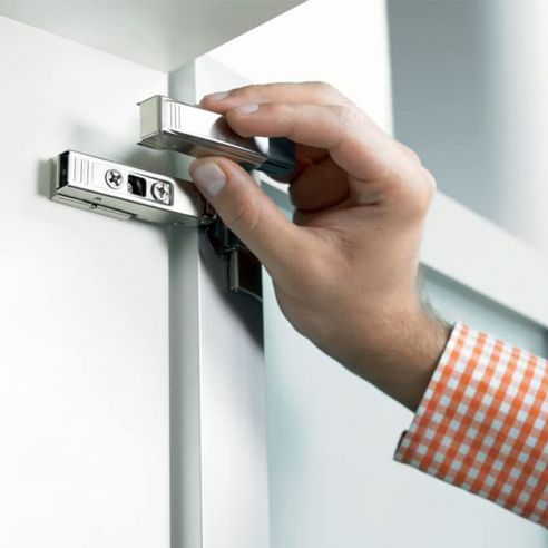 Ammortizzatore per ante Blum Blumotion 973A per cerniera con braccio diritto