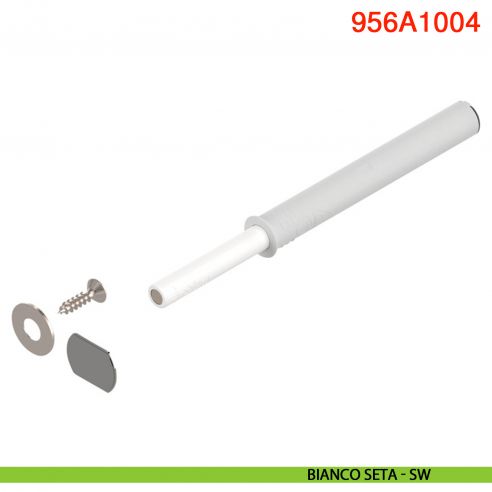 Cricchetto magnetico a pressione Blum Tip-On 956A1004 corsa lunga 38 mm - bianco seta