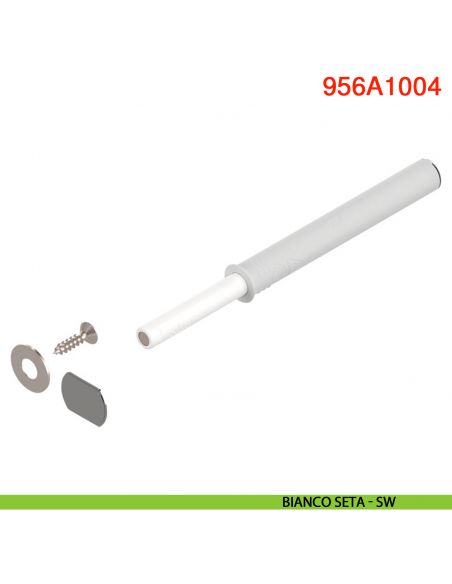 Cricchetto magnetico a pressione Blum Tip-On 956A1004 corsa lunga 38 mm - bianco seta