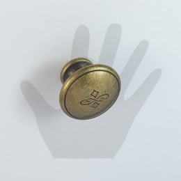 Pomello per mobile Metal Style