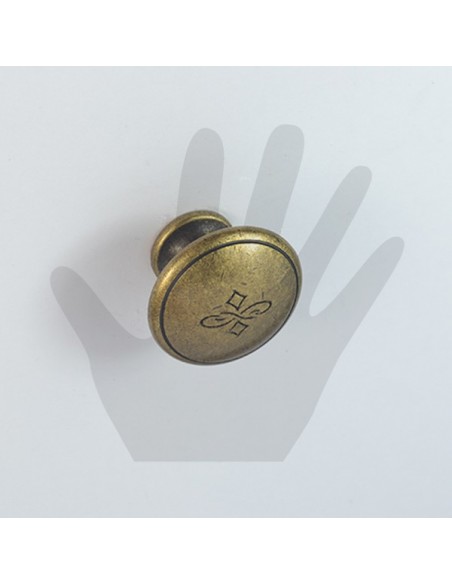 Pomello per mobile Metal Style