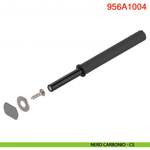 Cricchetto magnetico a pressione Blum Tip-On 956A1004 corsa lunga 38 mm - nero carbonio