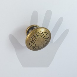 Pomello per mobile Metal Style