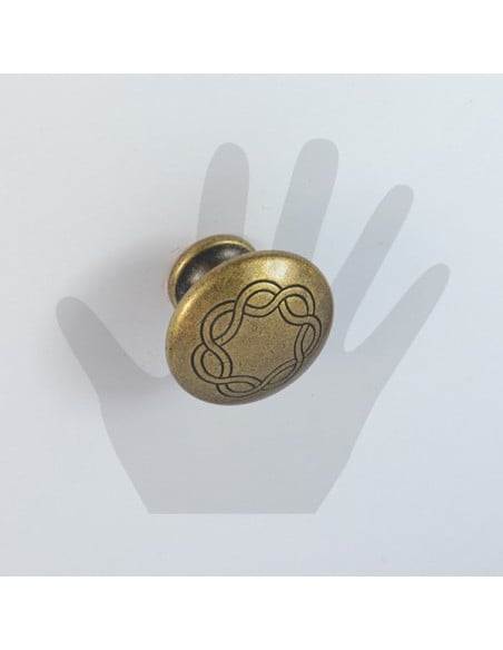 Pomello per mobile Metal Style