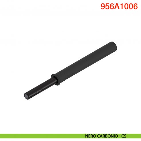 Cricchetto paracolpo a pressione Blum Tip-On 956A1006 corsa lunga 38 mm - nero carbonio