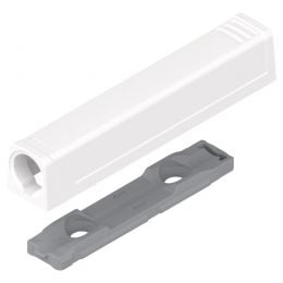 Piastra di supporto dritta per cricchetto Blum Tip-On 956A1201 corsa lunga 38 mm