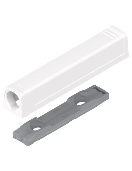 Piastra di supporto dritta per cricchetto Blum Tip-On 956A1201 corsa lunga 38 mm