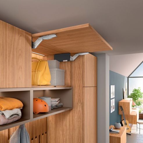 Guarnitura per anta a ribalta Blum Aventos HK-Top fissaggio viti per truciolare