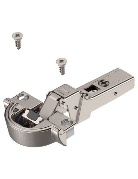 Cerniera Blum Clip Top Blumotion per ante con telaio in alluminio mezza battuta apertura 95 gradi