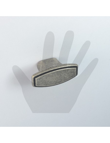 Pomello per mobile Metal Style