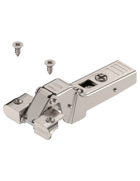 Cerniera per ante in alluminio Blum 71T960A Clip Top mezza battuta apertura 95 gradi