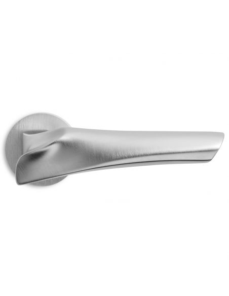 Maniglia per porta interna Anatomica Ento rosetta tonda