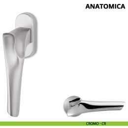 Maniglia per finestra martellina DK Anatomica Ento 2