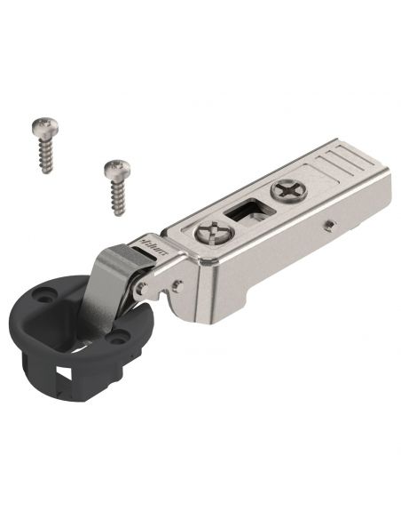 Cerniera per anta in vetro Blum 75T4200 Clip Top mezza battuta apertura 94 gradi