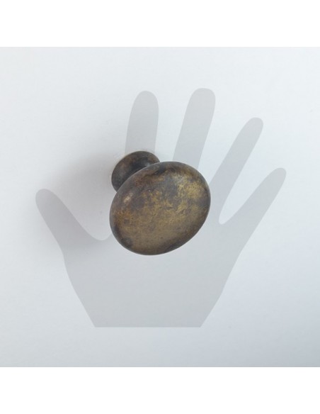 Pomello per mobile ø27 Metal Style