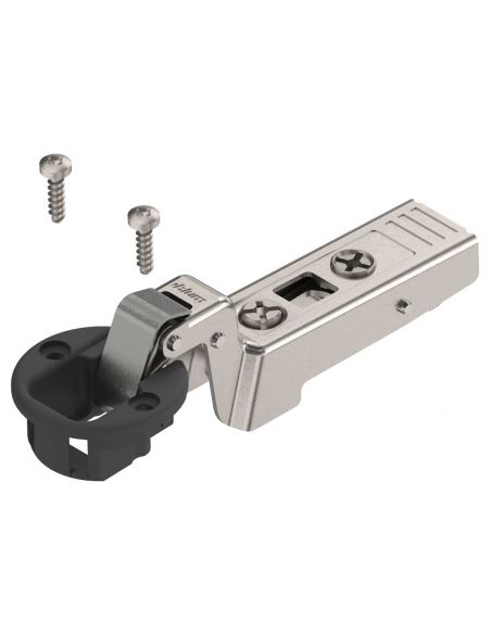 Cerniera per anta in vetro Blum 75T4300 Clip Top battuta interna apertura 94 gradi