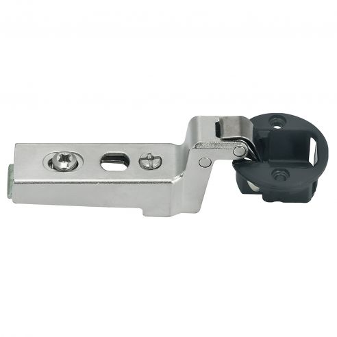 Cerniera Blum 75T4100 CLIP Top, 94° Per Ante In Vetro, Battuta Con Sormonto Fondello Da Avvitare Colore Neronickel - Foto 4