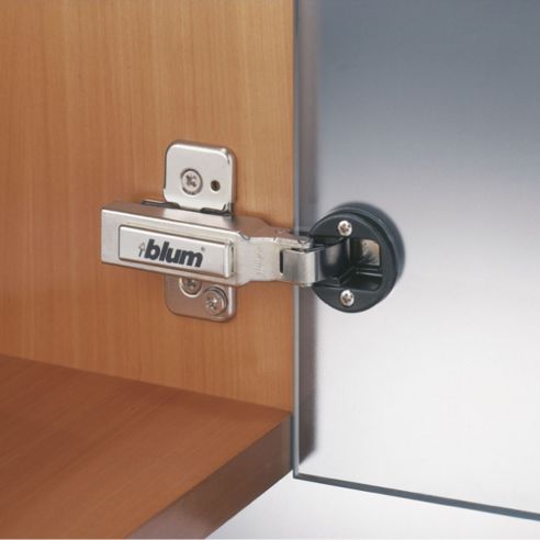 Cerniera per anta in vetro Blum 75T4300 Clip Top battuta interna apertura 94 gradi