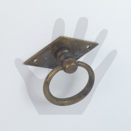 Pomello a ciondolo per mobile Metal Style