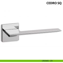 Maniglia per porta interna Cedro SQ Ento rosetta quadrata 2
