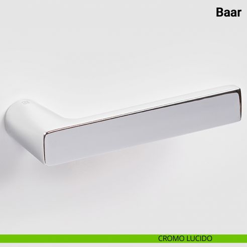 Maniglia per porta Baar Nuda Verum Italy senza rosetta - cromo lucido