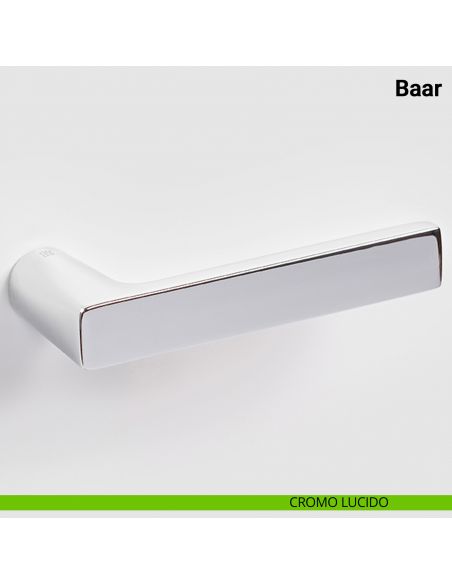 Maniglia per porta Baar Nuda Verum Italy senza rosetta - cromo lucido