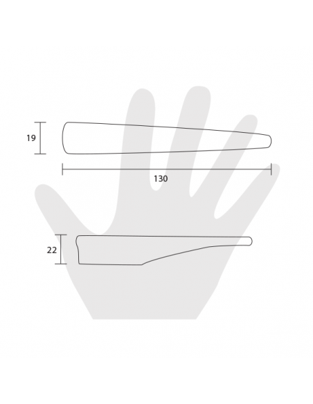 Maniglia per mobile Metal Style Cromo Lucido MG22761 disegno