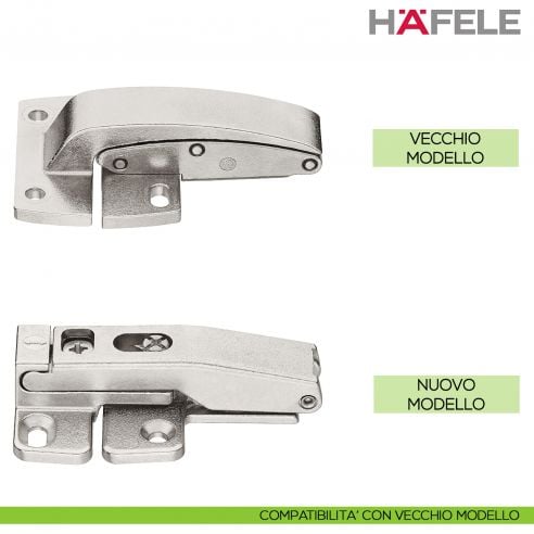 Cerniera intermedia per Hafele Free Fold Short - sostituzione