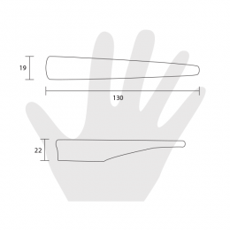 Maniglia per mobile Metal Style Cromo Opaco 2