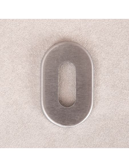 Coppia bocchette ovali standard foro chiave Verum Italy