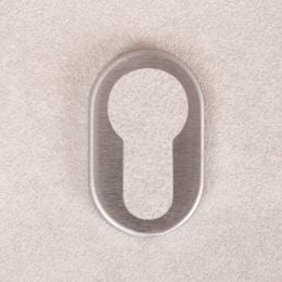 Coppia bocchette ovali standard foro cilindro Verum Italy