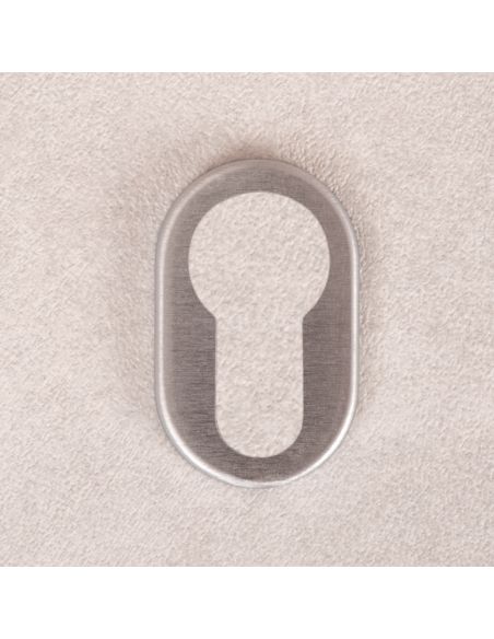 Coppia bocchette ovali standard foro cilindro Verum Italy