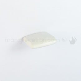 Pomello per mobile Metal Style bianco opaco