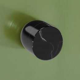 Pomolo girevole per porta Lui Marmo Nuda Verum Italy senza rosetta