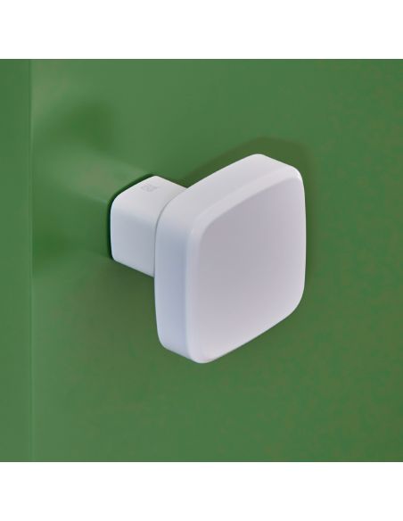 Pomolo fisso singolo per porta Cham Nuda Verum Italy senza rosetta