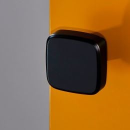 Pomolo fisso accoppiato per porta Cham Nuda Verum Italy senza rosetta 2