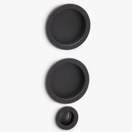 Maniglia ad incasso tonda per scorrevole cieca con ditale Verum Italy