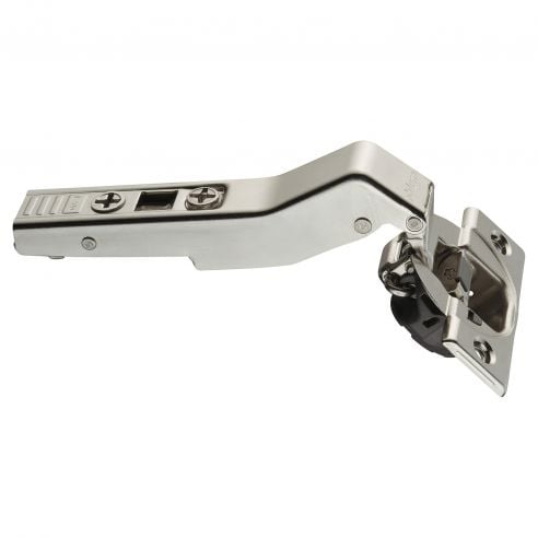 Cerniera Blum 79B3558 Clip Top Blumotion per mobili ad angolo +45 gradi II battuta a sormonto ammortizzata apertura 110 gradi