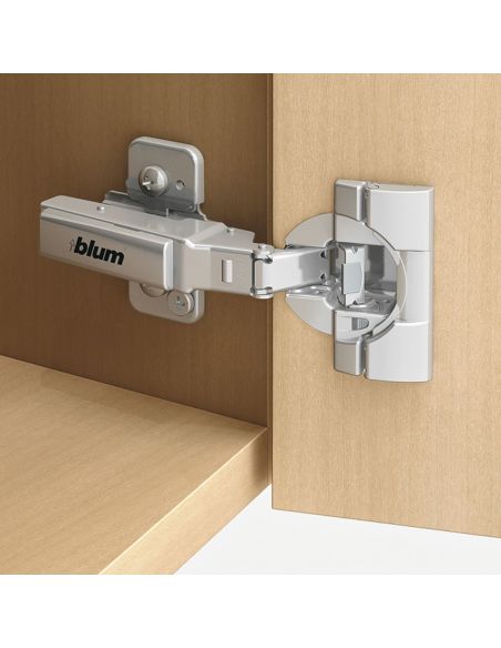 Cerniera Blum 79B9454 Clip Top Blumotion per mobili ad angolo +15 gradi III battuta a sormonto ammortizzata apertura 95 gradi