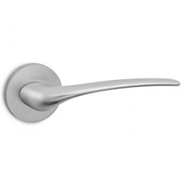 Maniglia per porta interna Flap Ento rosetta tonda