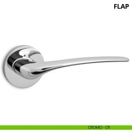 Maniglia per porta interna Flap Ento rosetta tonda 2