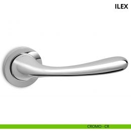 Maniglia per porta interna Ilex Ento rosetta tonda 2