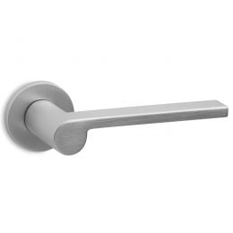 Maniglia per porta interna Lev Ento rosetta tonda