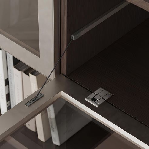 Cerniera per anta a ribalta e rialza Ferramenta Livenza Kimana R1 per spessore da 16 a 20 mm