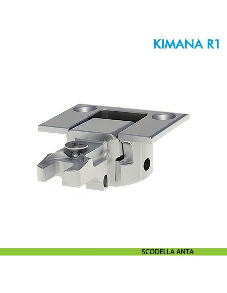 Cerniera per anta a ribalta e rialza Ferramenta Livenza Kimana R1 per spessore da 16 a 20 mm - scodella anta