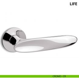 Maniglia per porta interna Life Ento rosetta tonda 2