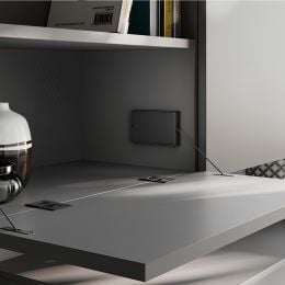 Sistema di apertura per anta a ribalta Ferramenta Livenza Kiaro Easy Soft 2