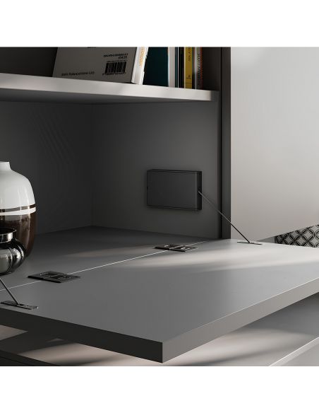 Sistema di apertura per anta a ribalta Ferramenta Livenza Kiaro Easy Soft