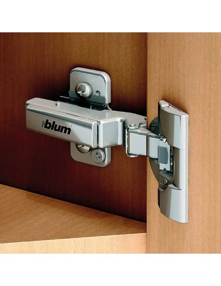 Cerniera Blum 79B3450 Clip Top Blumotion per mobili ad angolo -45 gradi III battuta a sormonto massima ammortizzata 110 gradi
