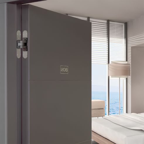 Cerniera a scomparsa AGB Eclipse Self portata 100 kg